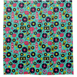 Pop Culture Shotain - Bold & Trendy Duschvorhang