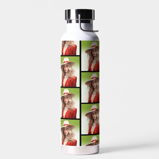 Pop Culture Signable Add Foto Personalisiert Custo Trinkflasche (Links)