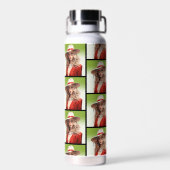 Pop Culture Signable Add Foto Personalisiert Custo Trinkflasche (Rückseite)
