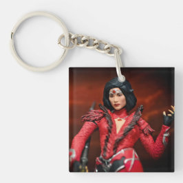 Pop Culture Toy Fotografy entworfen Schlüsselanhänger