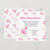 Pop cuPcaKeS Einladung (Vorne/Hinten)