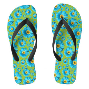 Pop Daisy Aqua Blue Badesandalen