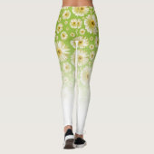 Pop Daisy White Leggings (Rückseite)