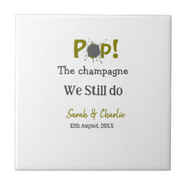 Pop den Champagner machen wir immer noch goldgraue Fliese