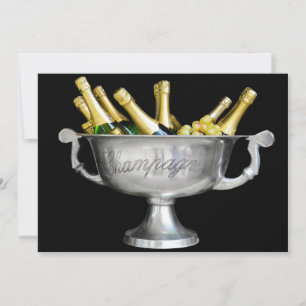 Pop den Kork! Helfen Sie uns zu feiern! Einladung