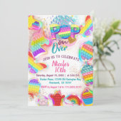 Pop der Einladung (Stehend Vorderseite)