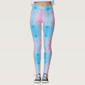 Pop der Farbe: Fashion-forward-Bänder Leggings (Vorderseite)
