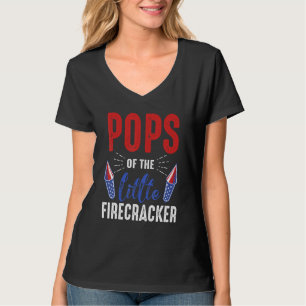 Pop der kleinen Firecracker am 4. Juli in Birthda T-Shirt