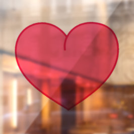 Pop der Liebe Fensteraufkleber