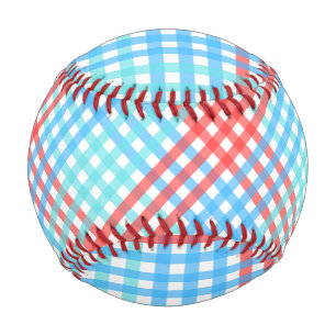 Pop der Rakete, klein, Kariert Baseball