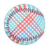 Pop der Rakete, klein, Kariert Baseball (Vorderseite Links)