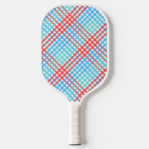 Pop der Rakete, klein, Kariert Pickleball Schläger