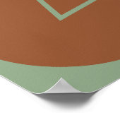 Pop der Renten Art Poster (Ecke)