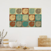 Pop der Renten Art Poster (Küche)