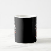 Pop der schnellen ersten Rennwagenfirma Kaffeetasse (Mittel)