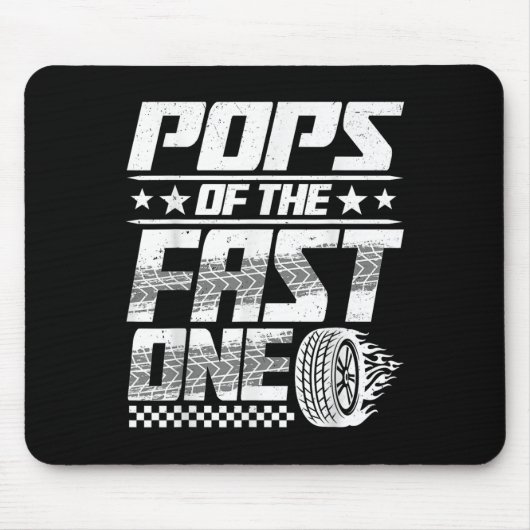 Pop der schnellen ersten Rennwagenfirma Mousepad (Vorne)