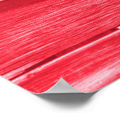Pop der Staatsflagge Poster (Ecke)
