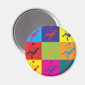 Pop der Zahnärzte Art Magnet (Vorderseite/Rückseite)