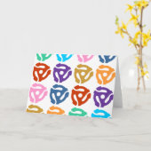 Pop des 45-RPM-Aufzeichnungsadapters Art Karte (Gelbe Blume)