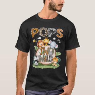 Pop des beiden Wildtier 2. Geburtstag Safari Anima T-Shirt