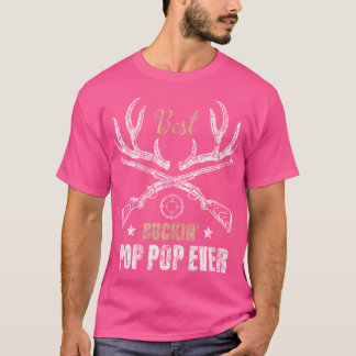 Pop des besten Buckins-Pops je Hirschjäger Jagdsch T-Shirt