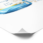 Pop des Bubbly Brautparty Begrüßungspakets Poster (Ecke)