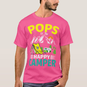 Pop des Camper Vater 1. Geburtstag Camping T-Shirt