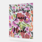 Pop des fett farbigen Inkyfarbenschildes Acrylschild (Winkel)