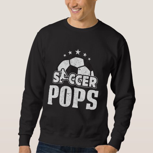 Pop des Fußballs Vatertag Sweatshirt (Vorderseite)