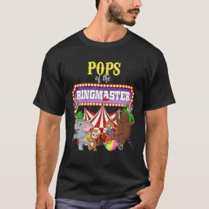 Pop des Ringmaster-Kids-Circus-Party T-Shirt