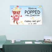 Pop Die Frage Popcorn-Verlobung Banner (Messeveranstaltung)