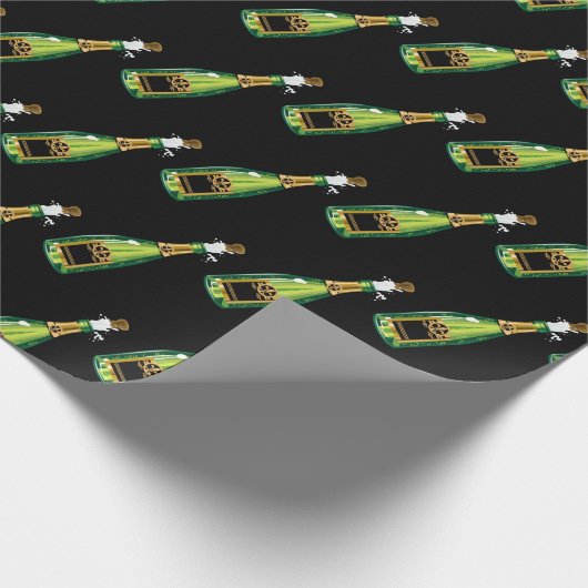 Pop die mit Ziegeln gedeckte Verpackung Korken Geschenkpapier (Ecke)