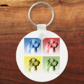 Pop Dogue de Bordeaux Schlüsselanhänger (Vorderseite)