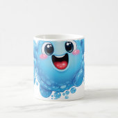 Pop Drop Blau Kaffeetasse (Mittel)
