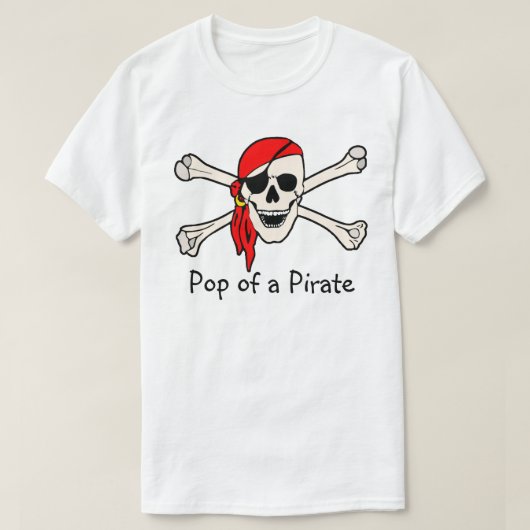 Pop eines Piraten T-Shirt (Design vorne)