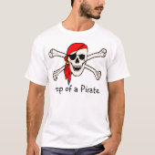 Pop eines Piraten T-Shirt (Vorderseite)
