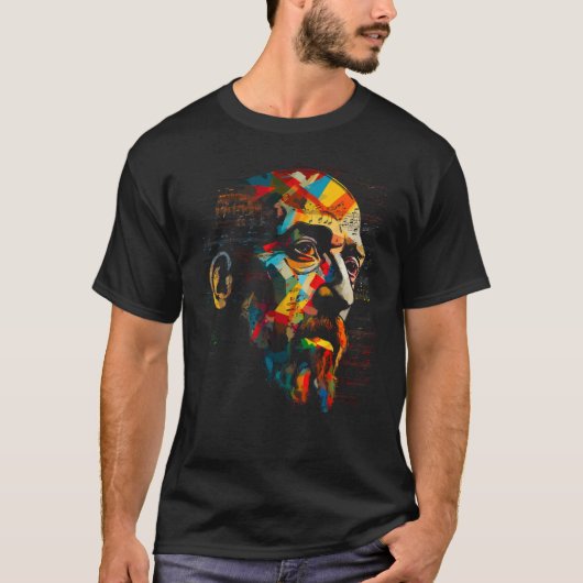 Pop Erik Satie Music T-Shirt (Vorderseite)