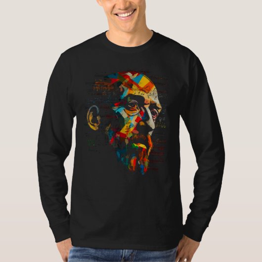 Pop Erik Satie Music T-Shirt (Vorderseite)