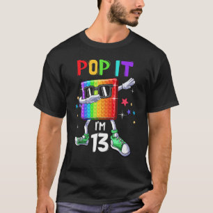 Pop Es 13. Geburtstag Jungen Mädchen Kinder 13 Jah T-Shirt