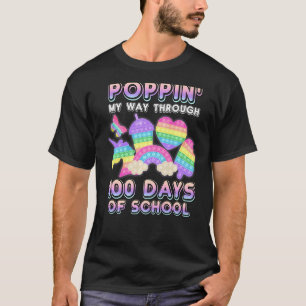 Pop es fidget Spielzeuge, die sich durch 100 Tage T-Shirt