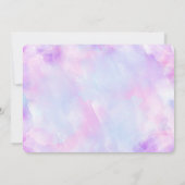 Pop es Geburtstag Foto Einladung (Rückseite)