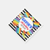 Pop Es Geburtstag Napkins, Fidget Gefallen Napkins Serviette (Ecke)