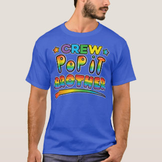 Pop Es Geburtstagsbruder der Crew Geburtstagsmädch T-Shirt