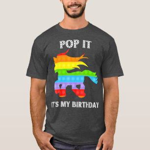 Pop es ist mein Geburtstag Fidget Toy Pop es einho T-Shirt