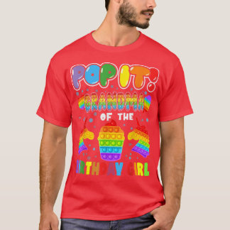 Pop Es Oma der Geburtstagskinder-Familienmutter Ma T-Shirt