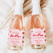 Pop es, wenn sie Berry Sweet Baby Dusche Mini Pop Weinetikett