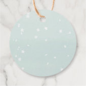 Pop es, wenn sie Pop Aquarell Weihnachtsbaum Geschenkanhänger (Rückseite)