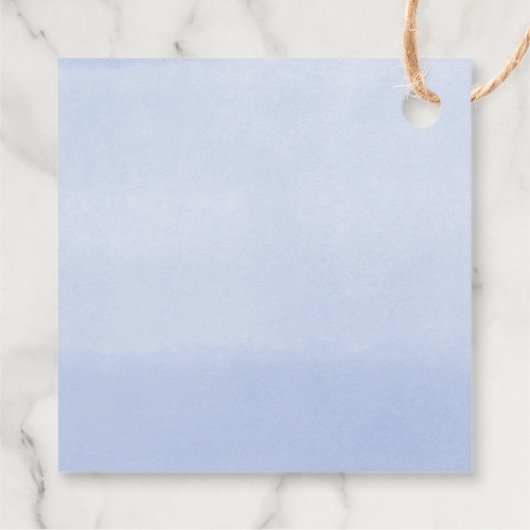 Pop es, wenn sie Pop blauen Kürbis fallen Dusche Geschenkanhänger (Rückseite)