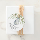 Pop es, wenn sie Pop Elefantenbaby Dusche Gefallen Geschenkanhänger (Beispiel)