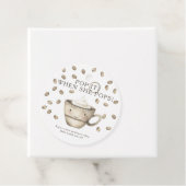 Pop es, wenn sie Pop! Kaffeemaschine Geschenkanhänger (Beispiel)